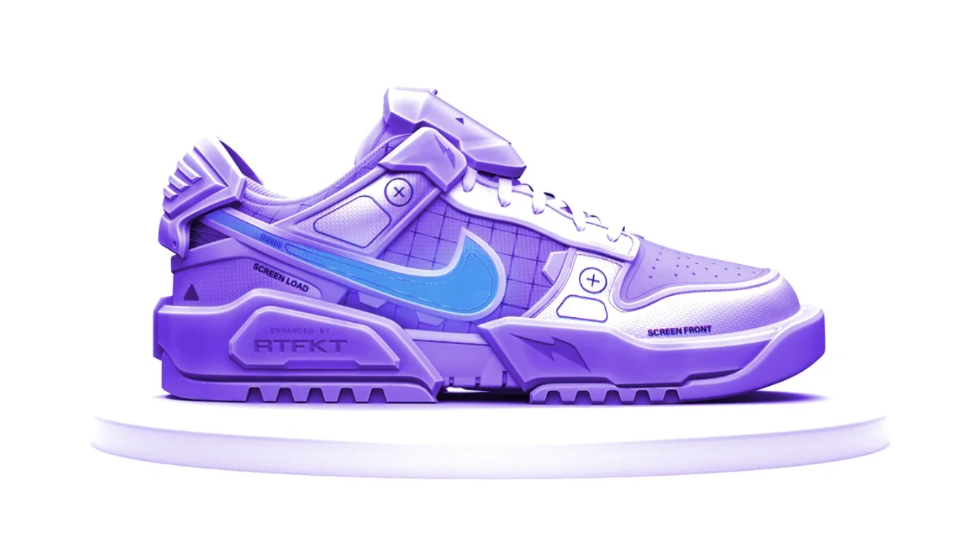 Nike SWOOSH NFT sneaker royalties