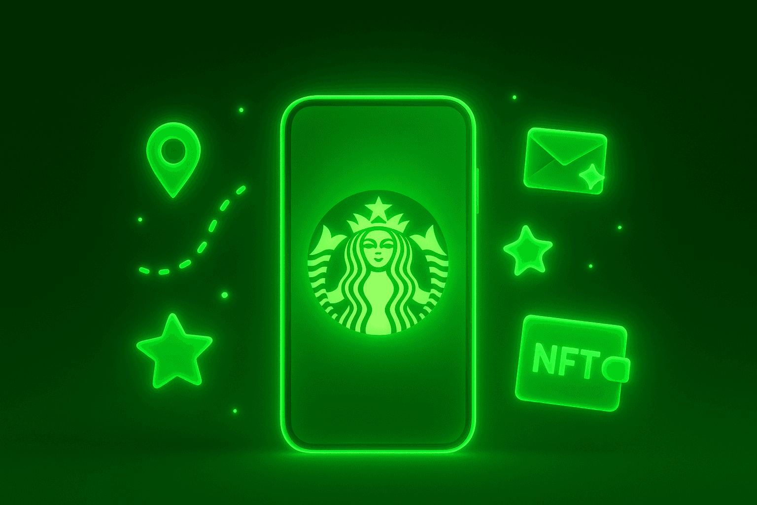 Starbucks Odyssey NFT stamps